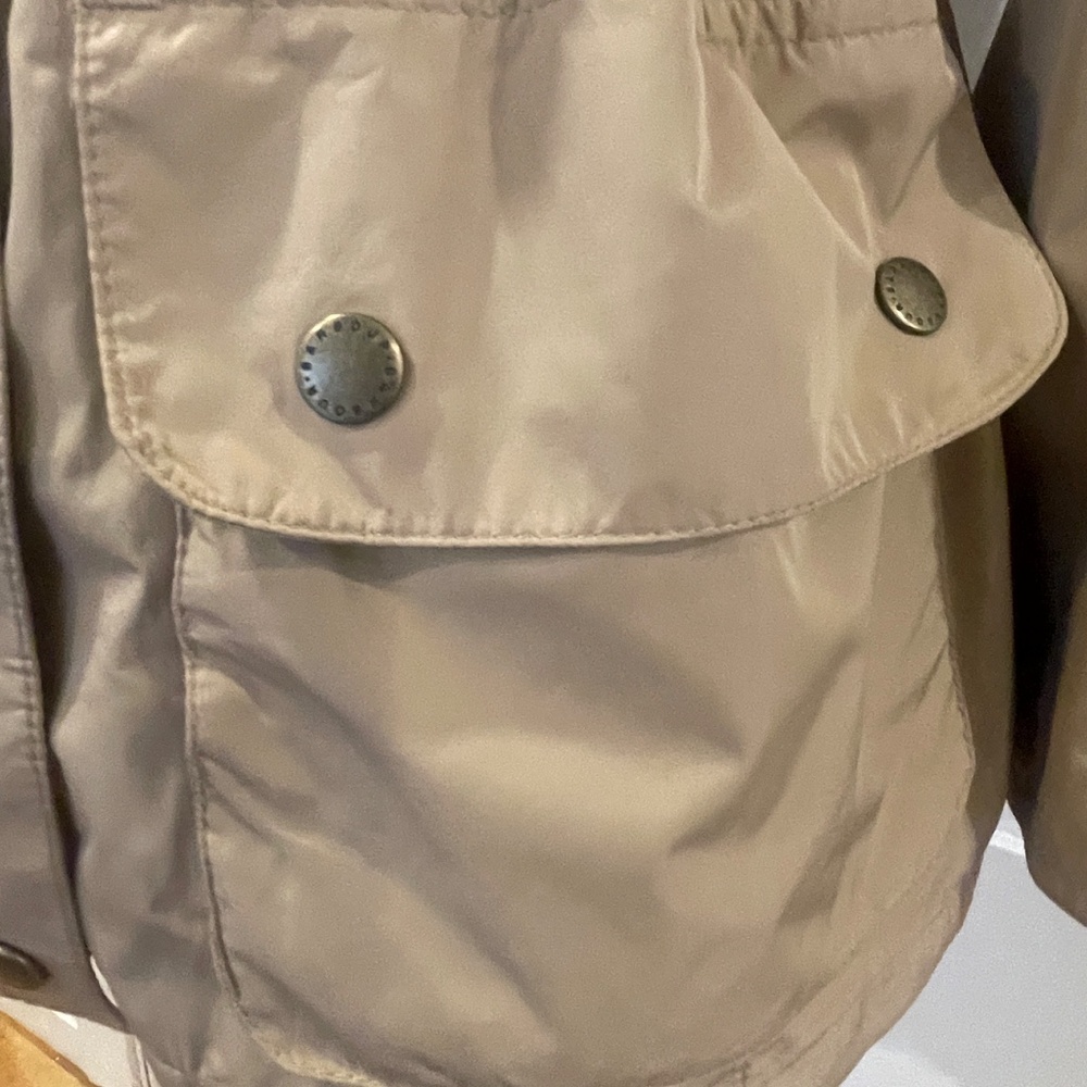 NWOT Tab Barbour spring rain utility safari belter jacket 8 - Picture 5 of 10